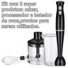Mixer 110V 3 Em 1 Batedor De Claras Mini Processador Copo Pp - 3