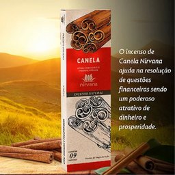 Incenso Natural Nirvana - Canela - Dinheiro e Prosperidade - 2