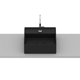 Cuba Roca Apoio Quadrada C/mesa Terra T8 350x350 Black Matte Black Matte - 2