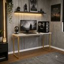 Ver imagem 2 de Escrivaninha Gamer Office 1,10 Klm 110x45 cm Compacta Klm Store