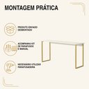 Ver imagem 5 de Escrivaninha Gamer Office 1,10 Klm 110x45 cm Compacta Klm Store