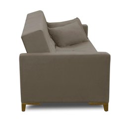 Sofá Cama 3 Lugares 2,00m Aurora Suede Adonai Estofados - 9