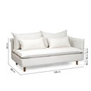 Ver imagem 4 de Sofá Modular 2 Lugares Braço Lateral com Pé Madeira Sôma CabeCasa MadeiraOriginals