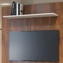 Ver imagem 3 de Painel para Tv de até 43" Viero Imbuia e Off White Imbuia