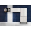 Ver imagem 1 de Cozinha Modulada Bertolini Evidence 3 Peças (2aéreos+1paneleiro) Cpt51 Branco/preto-bertolini