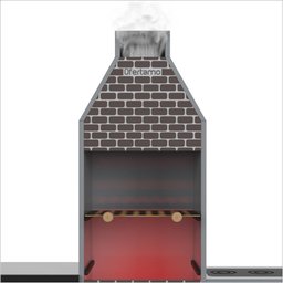 Cozinha Churrasqueira Infantil Mini Chefe com Fogão e Led Cinza Ofertamo - 8
