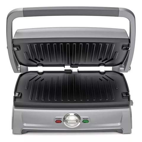 Sanduicheira e Grill Compacto Inox 220V Cuisinart
