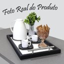 Ver imagem 4 de Bandeja Grande Cantinho Café Moderna Aparador Hall Entrada Recepção Casa Mesa Sala Jantar Madecor Ba