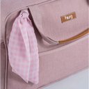 Ver imagem 3 de Bolsa Maternidade Grande Mescla Rosa - Hug