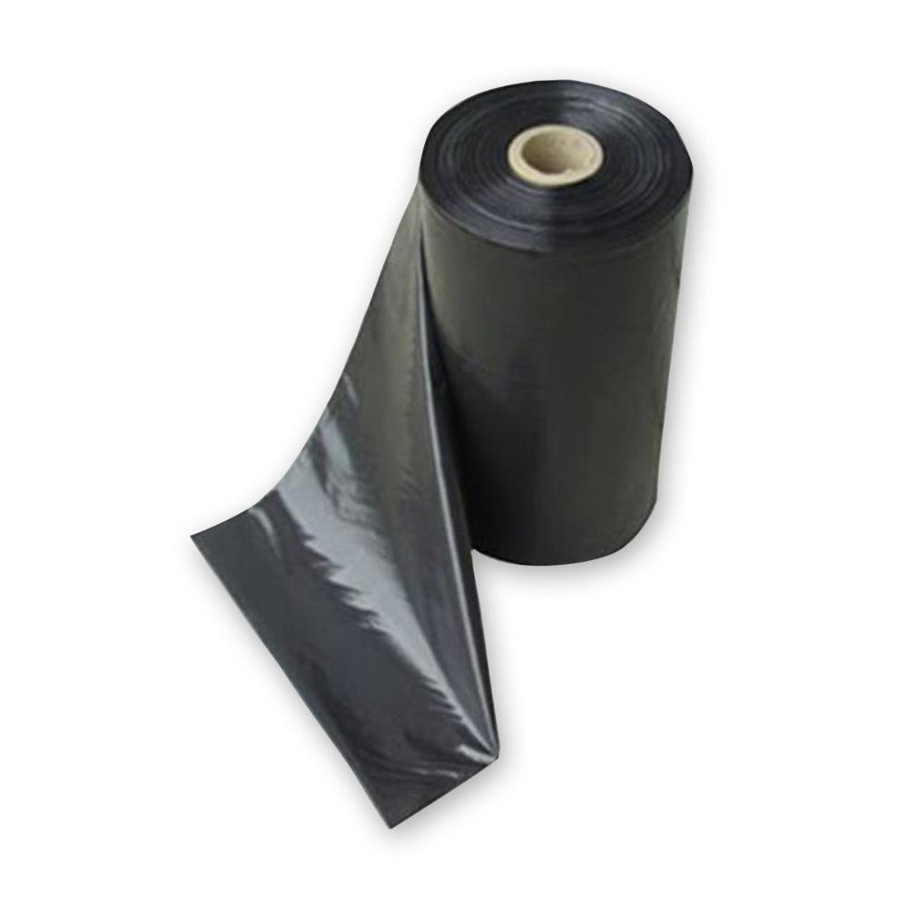 Lona Plástica Preta 8x100 Metros - Negreira, Opção: Preto, Tamanho: 150 Micras - 2