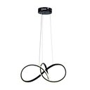 Ver imagem 2 de Lustre Pendente Taschibra Design Tóquio 30w Led 45cm Luz Quente 3000k Bivolt Preto