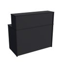 Ver mais imagens de Balcão de Atendimento para Recepção 120cm Bancada Dupla Studio Preto