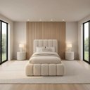 Ver imagem 3 de Cama Solteiro Turquesa Estofada Infantil Luxo com Cabeceira Resistente
