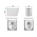 Ver imagem 4 de Kit Vaso Sanitario Inteligente Singapore Branco Instalacao+assento - Levo