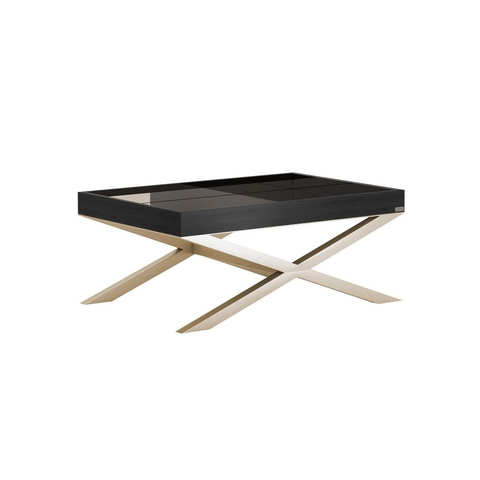 Mesa de Centro Charm Aço Prata Várias Cores Tam g - Datelli Design