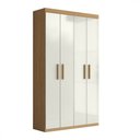 Ver imagem 2 de Armário Multiuso 4 Portas 6 Prateleiras Aramóveis Bem mm 102,6 cm