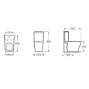 Ver imagem 2 de Bacia para Caixa Acoplada Gap Matte Black Roca