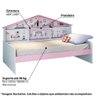 Cama Infantil com Painel de Casa Diversão - Pura Magia - 2