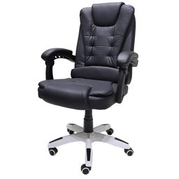 Cadeira de Escritório Boss Presidente Preta - 1 Cadeira de Escritório Boss Presidente Preta - 1