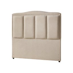 Cabeceira Estofada Paris 140cm Linho Bege - 2