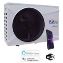 Ver imagem 2 de Bomba Trocador Calor Wi-Fi Inverter Aquecimento Piscinas até 26 Mil Litros KSH 25 - KS Aquecedores