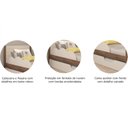 Ver imagem 6 de Cama Solteiro com Proteção e Cama Auxiliar Flex Elza 