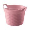 Cesto Organizador Circular Plástico Rosa 3l Moolti Sanremo - 1