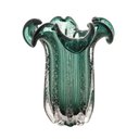 Ver imagem 1 de Vaso Murano Vidro Italy Verde Esmeralda 19x24cm Wolff