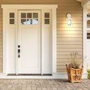 Ver imagem 4 de Kit 4 Arandela Colonial Quadrada Vidro Pontilhado E27 Bivolt Branco