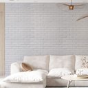 Ver imagem 1 de Papel de Parede Adesivo Tijolo Branco - 2,5m