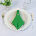 Ver imagem 3 de Kit 4 Pçs Guardanapo 4 Lugares Basic 35x35cm Liso Tecido Oxford: Kit 4 - Verde