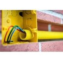 Ver imagem 3 de Conduite Corrugado Amarelo De 3/4 25mm Rolo Com 50 Metros
