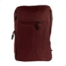 Mochila Executiva Básica Slim Notebook Moderna com Usb Vermelho Escuro - 2