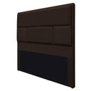 Ver imagem 4 de Cabeceira Queen Brick P02 160 cm Para Cama Box Marrom
