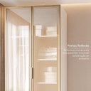 Ver imagem 5 de Guarda-Roupa Modulado 2 Portas Reflecta com Prateleiras Jade CabeCasa MadeiraOriginals