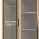 Ver imagem 4 de Guarda-Roupa Modulado 2 Portas Reflecta com Prateleiras Jade CabeCasa MadeiraOriginals
