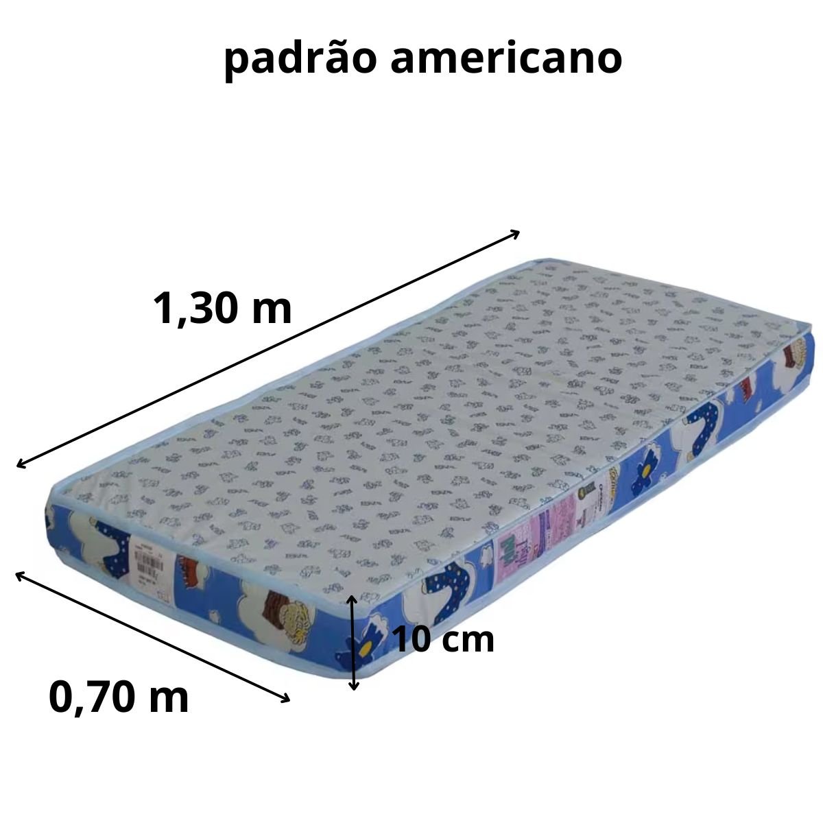 Colchão para Berço Baby Physical Padrão Americano D18 - Ortobom - 3