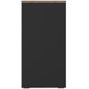 Ver mais imagens de Armário para Escritório 160cm 02 Portas com Chave Unik A02 Nogal Preto - Lyam Decor