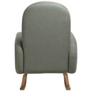 Ver imagem 6 de Poltrona de Amamentação com Balanço Base Milka Dolce D02 Tramado Verde C-296 - Lyam Decor