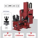 Ver imagem 2 de Máquina de Desmontar Pneus MT0042 Aro 14 a 42 Linha Leve e Pesada até 2000kg Vermelho