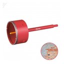 Ver imagem 1 de Serra Copo para Alvenaria Diamantada Cortag 220x56mm