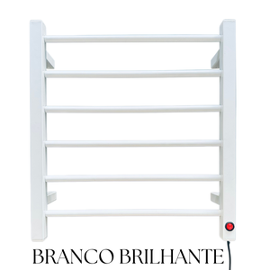 Toalheiro Térmico Concept Branco 220v - Fio Lado Direito