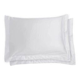 Kit com 2 Fronhas 300 Fios Satinee - Kacyumara Branco - 1