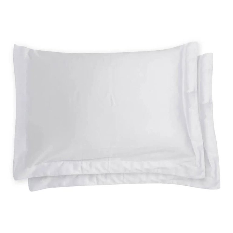 Kit com 2 Fronhas 300 Fios Satinee - Kacyumara Branco