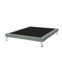 Ver imagem 2 de Base Cama Box Queen Casal Japonesa 160cm em Veludo Cinza