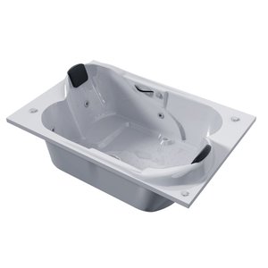 Banheira Dupla de Hidro Londrina Gelcoat 220v 04 Jatos