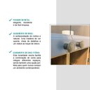 Ver imagem 4 de Armário Aéreo Bella 1 Porta Nog/cinza 80 Cm Carraro