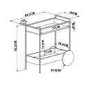 Ver imagem 3 de Carrinho Chá/Bar Industrial Steel Quadra