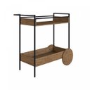 Ver imagem 2 de Carrinho Chá/Bar Industrial Steel Quadra