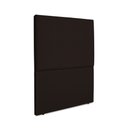 Ver imagem 4 de Cabeceira Estofada Solteiro Luna 90cm Suede Marrom